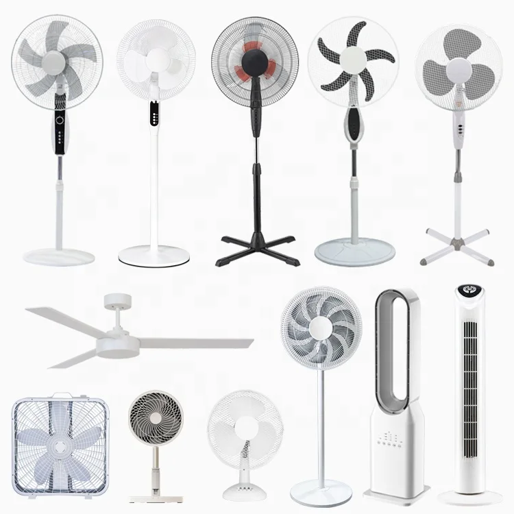 H0e0c1f46efa8461aa73a54b792f5f24fO.webp Home Appliances Electric Standing Fan 16inch Floor Fan Cool Ventilateur 18inch Fan - Image 1